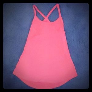 Bright Coral Peach Tank Top